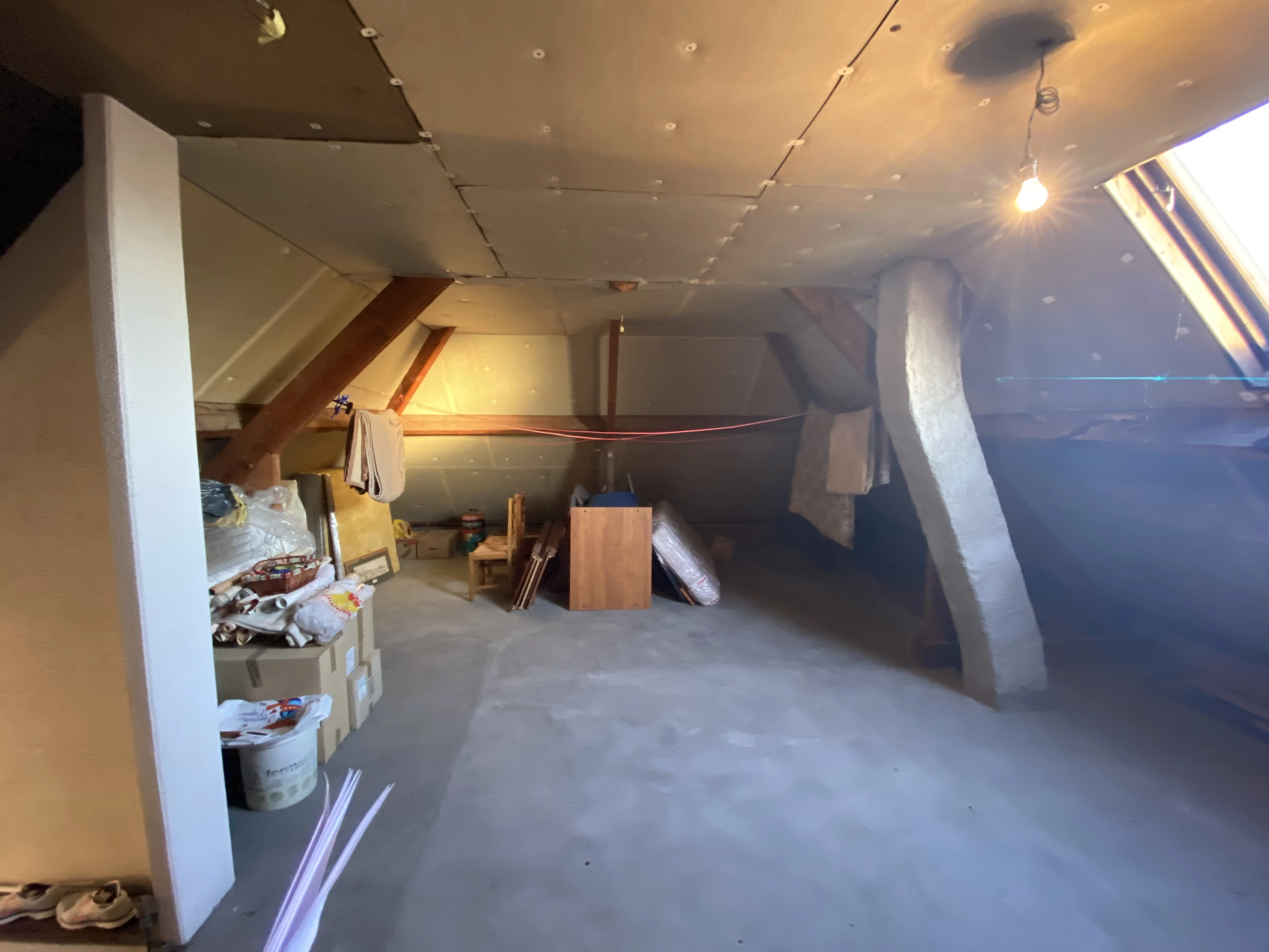 Comble avant aménagement